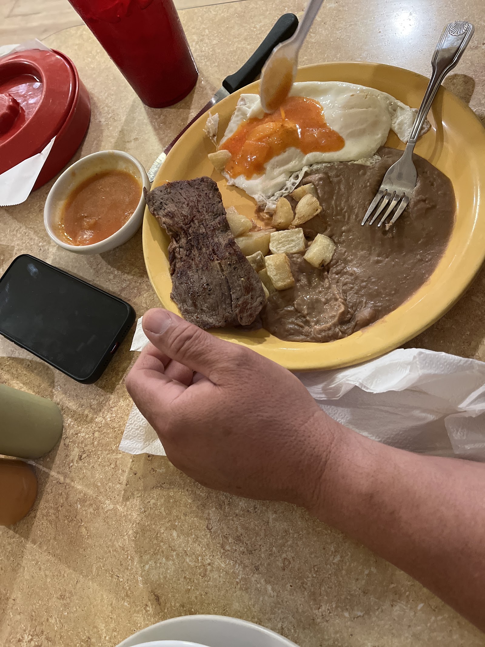Homemade tortillas